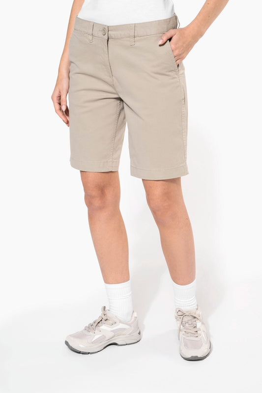 Bermuda chino mujer