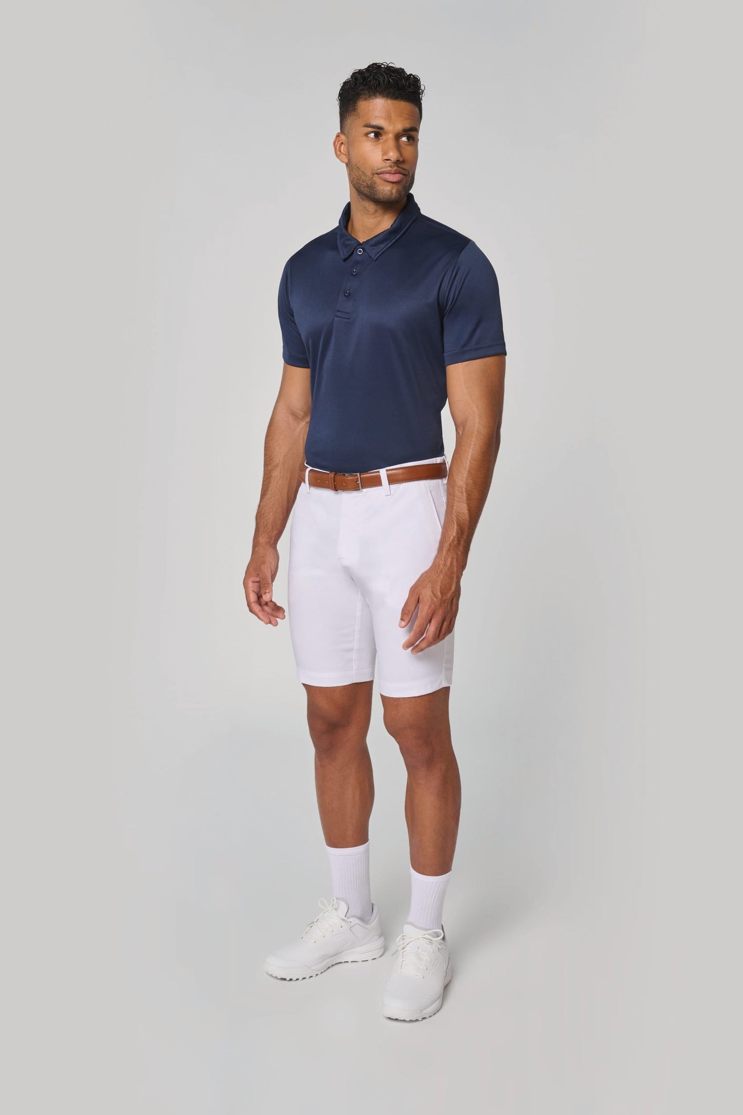 Polo deportivo manga corta hombre