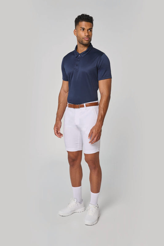 Polo deportivo manga corta hombre