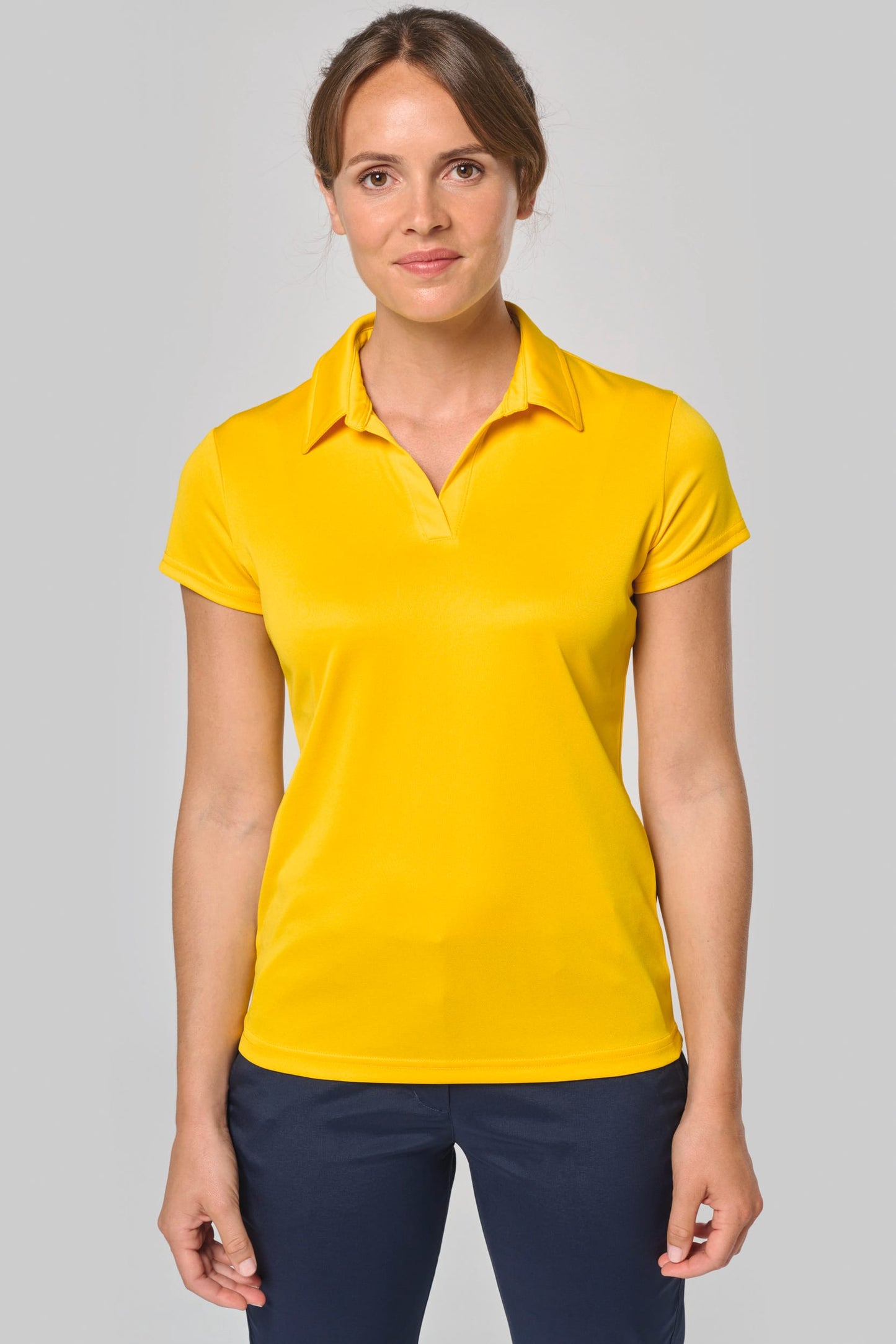 Polo deportivo manga corta mujer