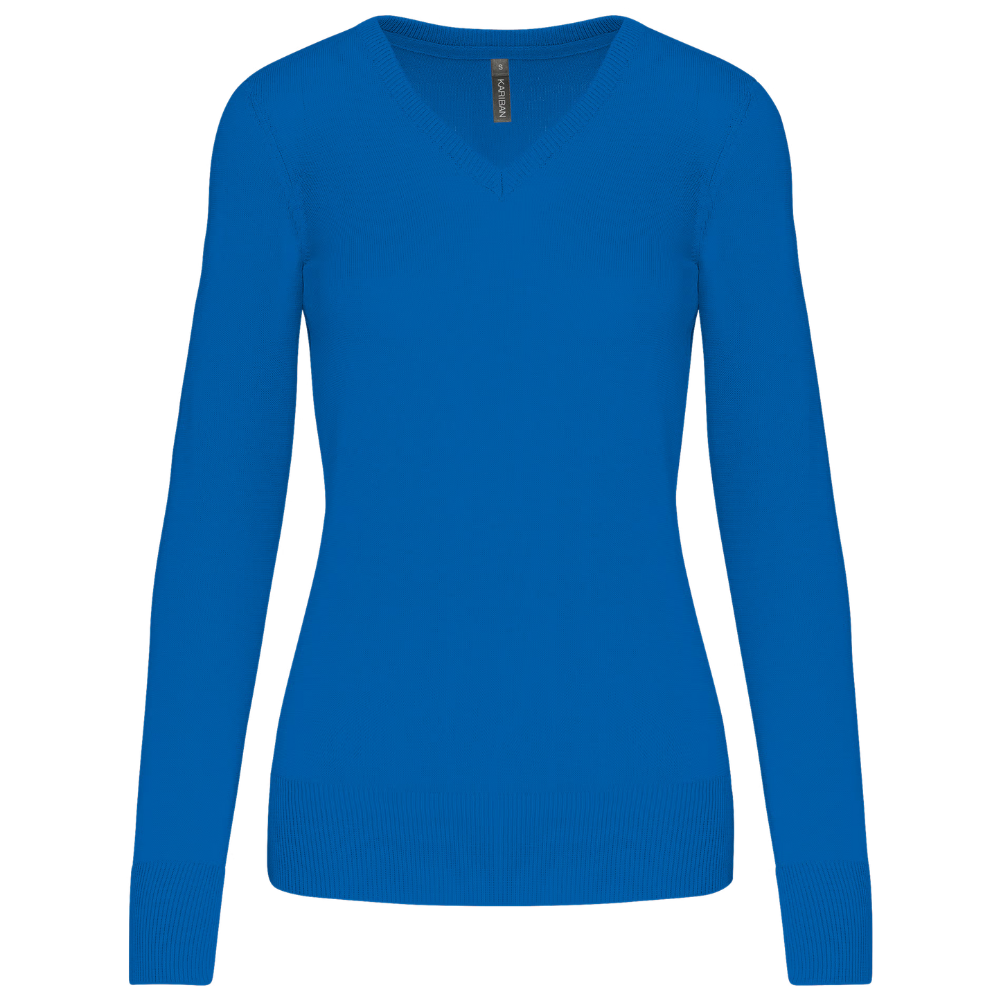 Jersey cuello de pico mujer